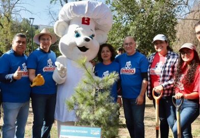 Unidos por un San Luis más arbolado: Ayuntamiento de SLP y Grupo Bimbo reforestan el parque Morales