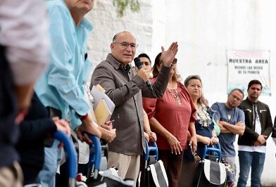 Alcalde Enrique Galindo lleva soluciones directas a las colonias con el programa Capital al 100