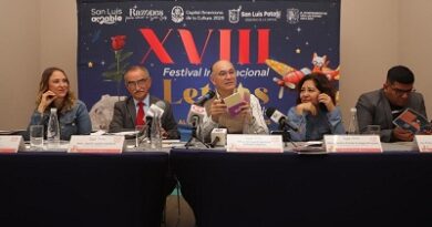 Alcalde Galindo presenta Festival Internacional Letras en San Luis 2025