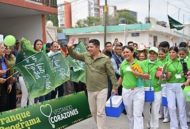 Arranca Ricardo Gallardo programa de Salud “Visitando Corazones”