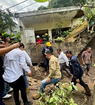 Ricardo Gallardo encabeza rehabilitación en Tamazunchale