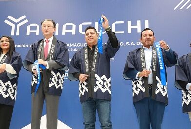 San Luis avanza en atracción de inversión: Ricardo Gallardo  inaugura nueva planta Japonesa