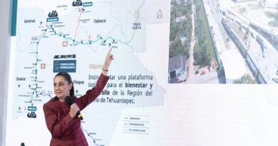 Es muy importante  para el desarrollo, la gente está contenta  Presidenta Claudia Sheinbaum sobre Inauguracion del Tramo 1 de la Linea K “Istmo-Soconusco” del Tren Interoceánico
