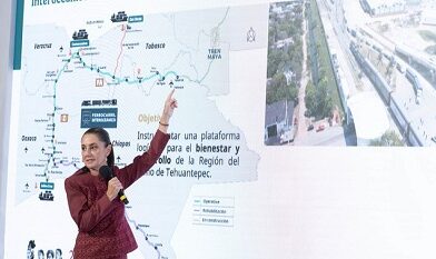 Es muy importante  para el desarrollo, la gente está contenta  Presidenta Claudia Sheinbaum sobre Inauguracion del Tramo 1 de la Linea K “Istmo-Soconusco” del Tren Interoceánico