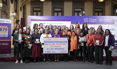 Gobierno de México y Entidades asumen compromiso Nacional por La Vida,La Felicidad y el Respeto a las Mujeres