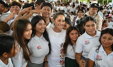 Anuncia Presidenta Claudia Sheinbaum Campus de la Universidad Nacional Rosarios Castellanos en Jonuta , Tabasco.