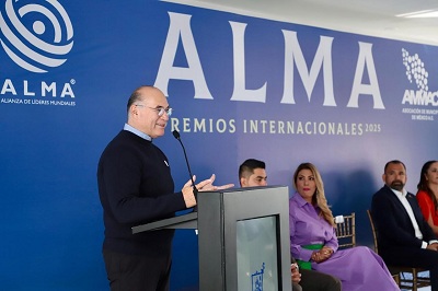 San Luis Capital recibe premio internacional Alma 2025, como municipio promotor de la Obra Pública