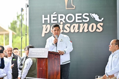 Ricardo Gallardo arranca desde SLP Operativo Nacional  “Héroes Paisanos”