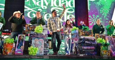 Ricardo Gallardo enciende el Espíritu Navideño  en todo San luis Potosí