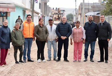La General I. Martínez estrenará nueva calle: Alcalde Galindo supervisa avances