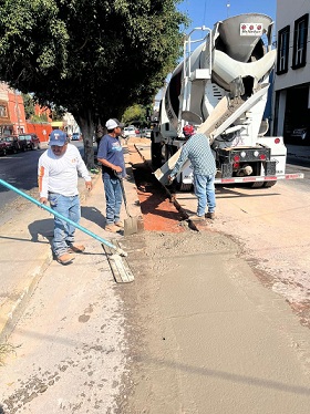 Lista avenida Damián Carmona; Interapas concluye reposición de drenaje 