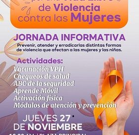 Se suma Delegación de Bocas a actividades a favor de las potosinas por el 25N