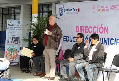 Gobierno de la Capital promueve hábitos saludables en la Feria de Salud y Alimentación de la Preparatoria “Ponciano Arriaga”