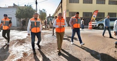 Firme avance de obras en la Julián Carrillo