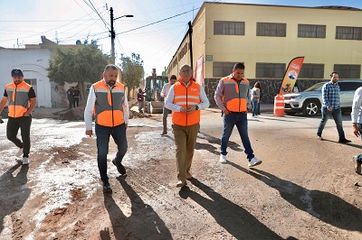 Firme avance de obras en la Julián Carrillo
