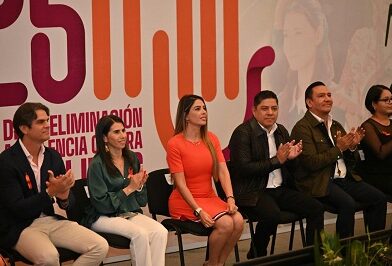 Ricardo Gallardo refrenda compromiso con una vida libre  de Violencia para las mujeres