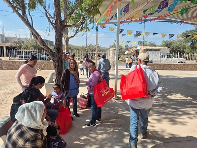 Gobierno Municipal refuerza la alimentación de familias potosinas con el programa Bienestar para tu Familia