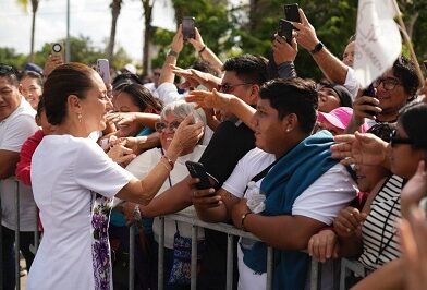 En Quintana Roo,Presidenta Claudia Sheinbaum entrega 225 viviendas nuevas, 497 liberaciones de hipoteca y 193 escrituras