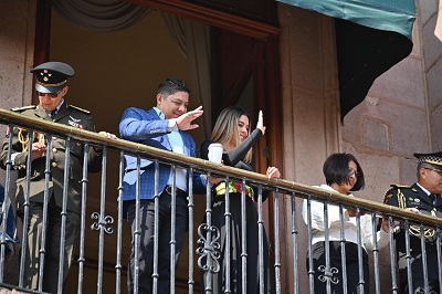 Ricardo Gallardo reafirma apoyo a las familias en el marco de la Conmemoración de la Revolución