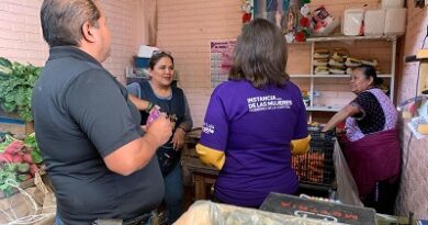 Línea de apoyo Con Nosotras llega a la Centro de Abastos