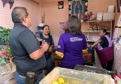 Línea de apoyo Con Nosotras llega a la Centro de Abastos