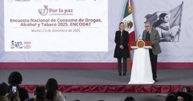 Resultados de la ENCODAT 2025 da resultados “Aléjate de las Drogas, el fentanilo mata”: Presidenta Claudia Sheinbaum