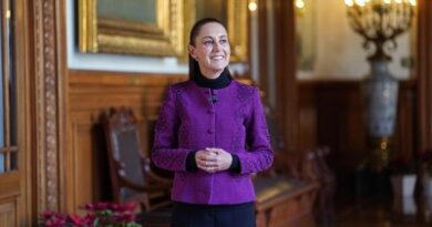 Presidenta Claudia Sheinbaum desea para 2026 , salud,mucho bienestar y amor a todas y todos los Mexicanos