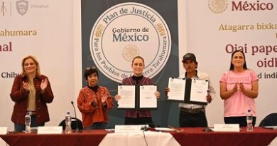 “Es Justicia territorial”:Presidenta Claudia Sheinbaum encabeza entrega de más de 3 mil hectáreas de la Sierra  Tarahumara de Chihuahua al Pueblo Ódami