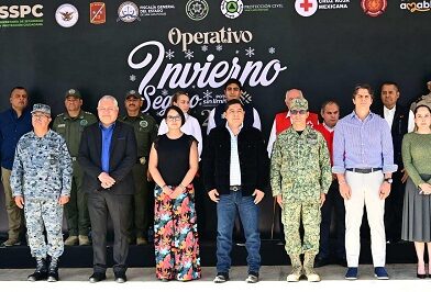 Ricardo Gallardo pone en marcha operativo invierno seguro 2025