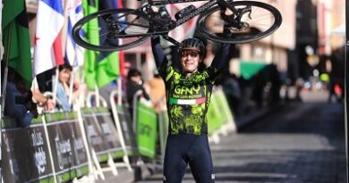 El guanajuatense José Miguel Reyes y la potosina Nancy Mercado, campeones del exitoso GFNY San Luis Capital