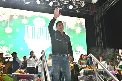 Miles de familias capitalinas celebran Navidad con Ricardo Gallardo