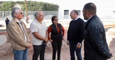 Alcalde Galindo supervisa obras a punto de concluir en la colonia Burócrata