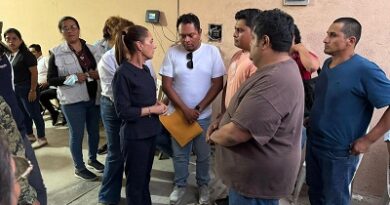 “Se atiende a todos”, las victimas del accidente ferroviario:  Presdienta Claudia Shienbaum