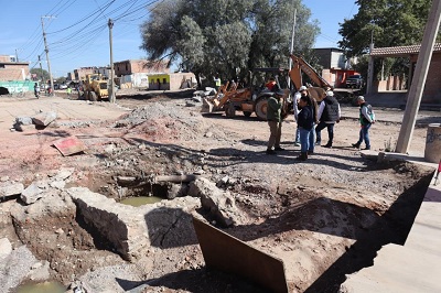 Gobierno Estatal avanza en rehabilitación de Avenida Adolfo López Mateos