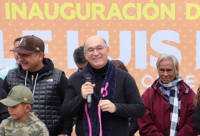 Con intenso trabajo, Alcalde Galindo sigue entregando obras