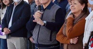 Alcalde Galindo entrega calles totalmente renovadas en colonia Burócratas del Estado