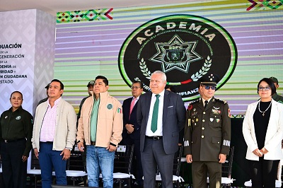 Suma Ricardo Gallardo 268 policías  para garantizar la Seguridad de San luis