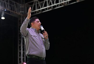 Ricardo Gallardo lleva espectaculares Posadas Navideñas a la Huasteca Sur