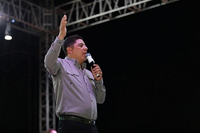 Ricardo Gallardo lleva espectaculares Posadas Navideñas a la Huasteca Sur