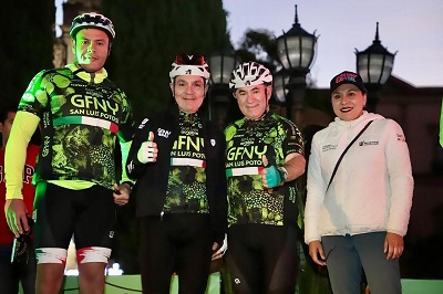 Más de 2 mil ciclistas recorrieron  San Luis Capital en el Gran Fondo New York Championship North America