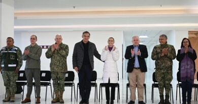Presidenta Claudia Sheinbaum inaugura la Aduana de Nuevo Laredo en Tamaulipas.