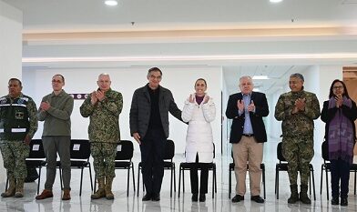 Presidenta Claudia Sheinbaum inaugura la Aduana de Nuevo Laredo en Tamaulipas.