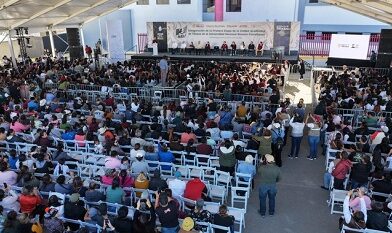 Hoy es un dia de fiesta: Presidenta Claudia Sheinbaum inaugura primera etapa de Universidad Nacional Rosario Castellanos
