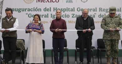 Presidenta Claudia Sheinbaum inaugura Hospital General Regional No. 25 ” General Ignacio Zaragoza”