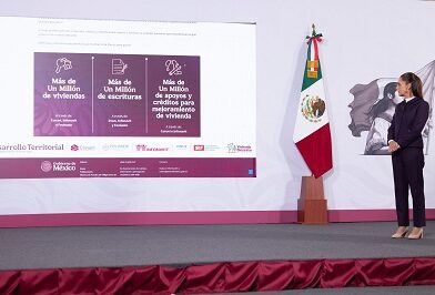 El Programa de vivienda para el Bienestar beneficiará a 8 millones de familias: Presidenta Claudia Sheinbaum