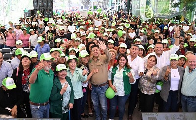 Anuncia Ricardo Gallardo ” Enchúlame La Colonia ” que renovara  100 Colonias en 2026