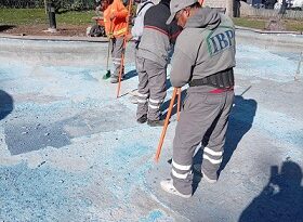 Gobierno de la Capital realiza labores de mantenimiento en diversos puntos de la ciudad