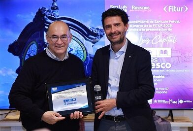 En Madrid, Naciones Unidas reconoce a San Luis Capital como Ciudad Tres Veces UNESCO
