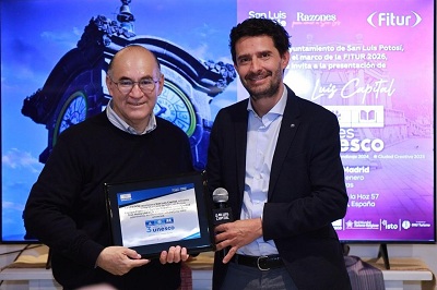 En Madrid, Naciones Unidas reconoce a San Luis Capital como Ciudad Tres Veces UNESCO