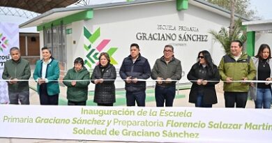 Ricardo Gallardo impulsa la Educación en Soledad de Graciano Sánchez con entrega de nueva primaria y preparatoria